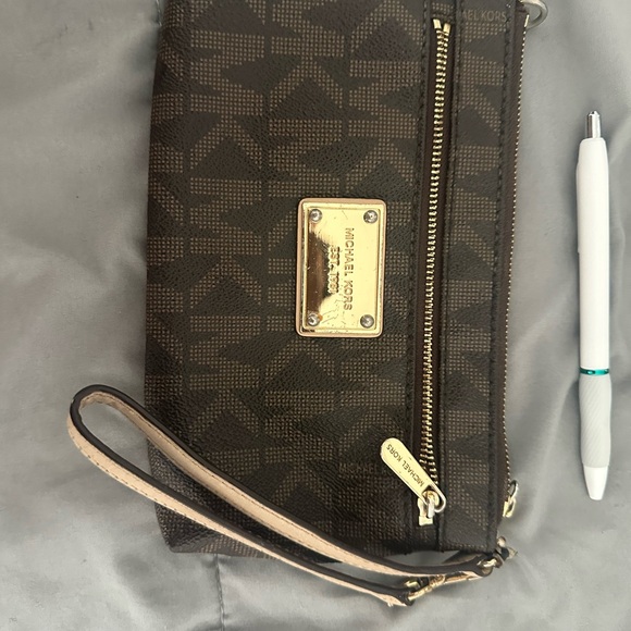Michael Kors Brown Wristlet - Picture 4 of 4